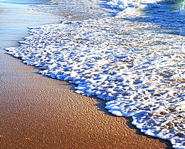 Ocean wave on shore