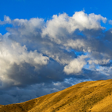 Cloud over Bosie Foothills in Boise, Idaho, United States of America