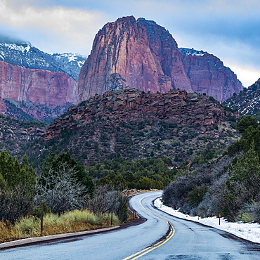 United States, Utah, Zion National Park, Kolob Canyon section of Zion National Park