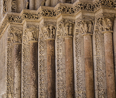 View of Santa Iglesia Cathedral, Detail, Valencia, Spain