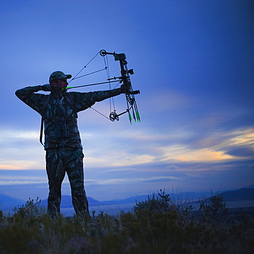 Bow and arrow hunter