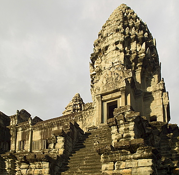 Ancient Temple Angkor Wat Cambodia Khmer