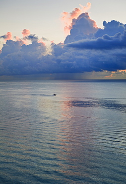 Ocean and clouds