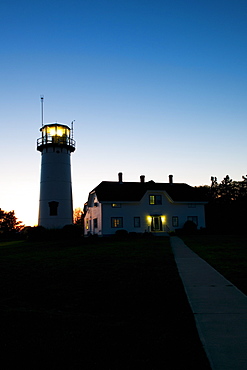 Lighthouse at night