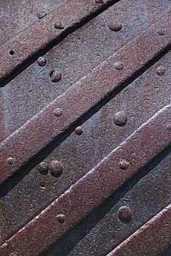 A metal surface