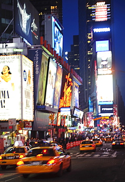 A street scene in New York