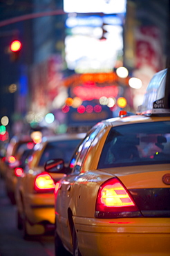 A street scene in New York