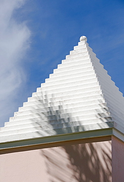 Typical roof in Bermuda