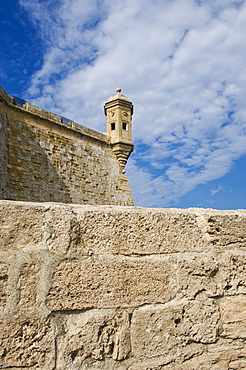 Senglea Point parapet, Valleta, Malta