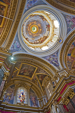 Ceiling of Mdina Cathedral, Malta