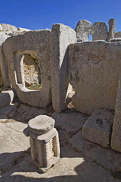 Hagar Qim, Megalithic temple, Malta