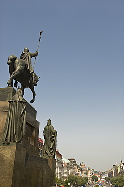 Wenceslas Square in Prague