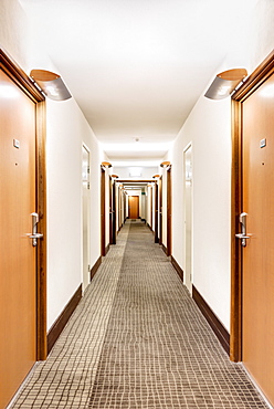 Hotel corridor