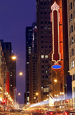 Oriental theater on West Randolph Street, Chicago, Illinois 