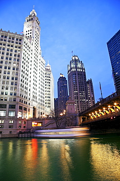 USA, Illinois, Chicago, City view, USA, Illinois, Chicago