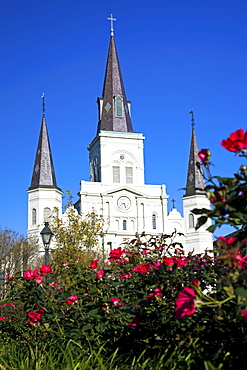 USA, Louisiana, New Orleans, St. Louis Cathedral