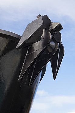 Anchor on Bow of Ship, Charleston Marina, OR