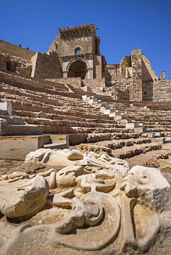 Ancient Roman amphitheater, Cartegena, Spain