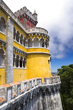 View of palace, Sintra, Portugal