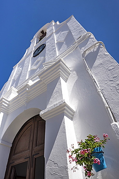 View of San Sebastian Shrine, Mijas, Spain