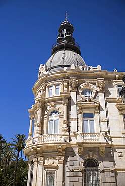 Low angle view of Town Hall, Cartegena, Spain