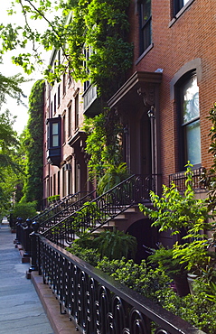 Townhouses in Greenwich Village New York City