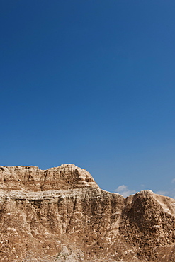 USA, South Dakota, Mountains in Badlands National Park