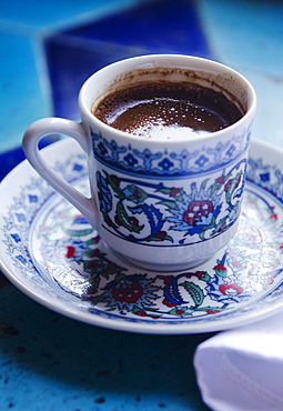 Turkey, Istanbul, Cup of Turkish coffee