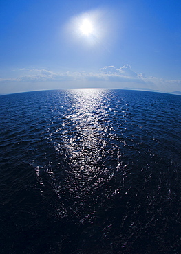 Greece, Aegean Sea horizon