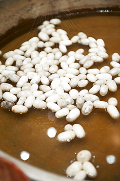 Turkey, Ephesus, Silk cocoons for rug weaving