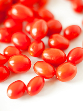 Close-up of goji berries, studio shot