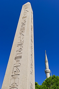 Turkey, Istanbul, Egyptian obelisk