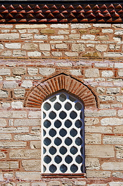 Turkey, Istanbul, Haghia Sophia window detail