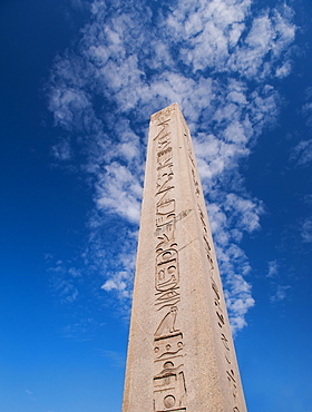 Turkey, Istanbul, Egyptian obelisk