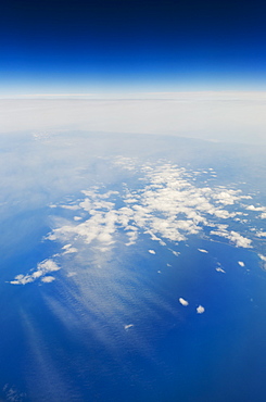 High altitude photo of Earth