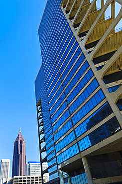 USA, Georgia, Atlanta, View of skyscrapers at downtown