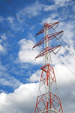 Oregon, Low angle view of electricity pylon