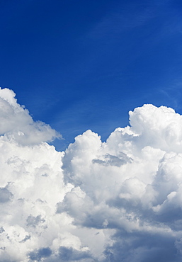 Blue sky with clouds