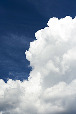 Blue sky with clouds