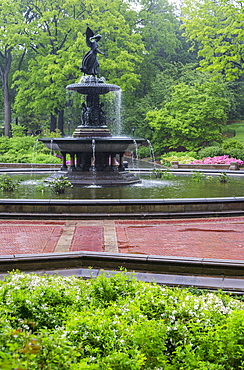 Bethesda fountain in central park, Central Park, New York City