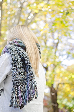 Woman in park