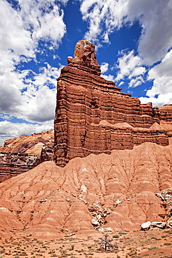 Incredible rock formation, USA, Utah, Capitol Reef National Park