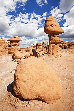 Hoodo rocks, USA, Utah, Goblin Valley State Park