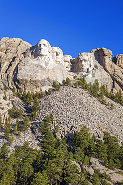 Mount Rushmore National Memorial, USA, South Dakota, Black Hills, Mount Rushmore National Memorial