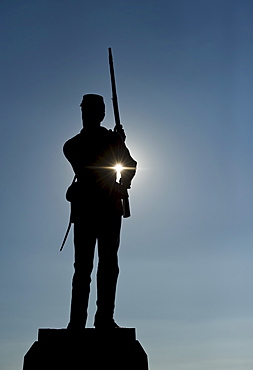 11th Pennsylvania infantry statue