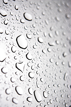 Close up of water droplets