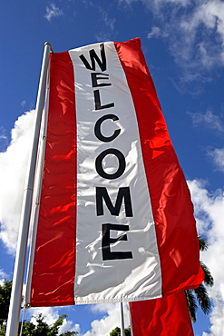 welcome banner