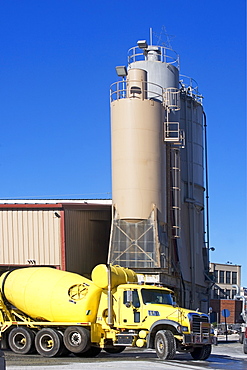 Truck at factory