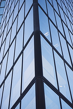 USA, Massachusetts, Boston, low angle view of skyscraper