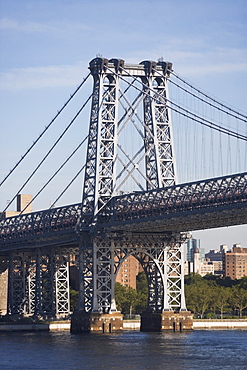 USA, New York State, New York City, Manhattan, Williamsburg Bridge